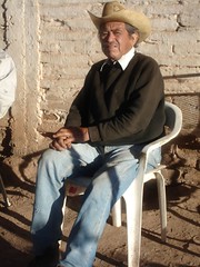 Martin in breakfast sun