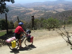 Randy riding above Guanajuato