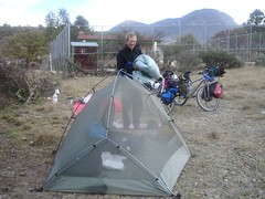Camping on the way to Guanajuato