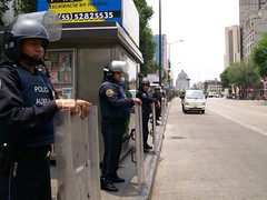 100_0484 Police ready for May 1 march