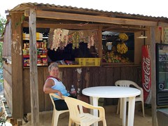 Snack break in the Oaxaca Mountains